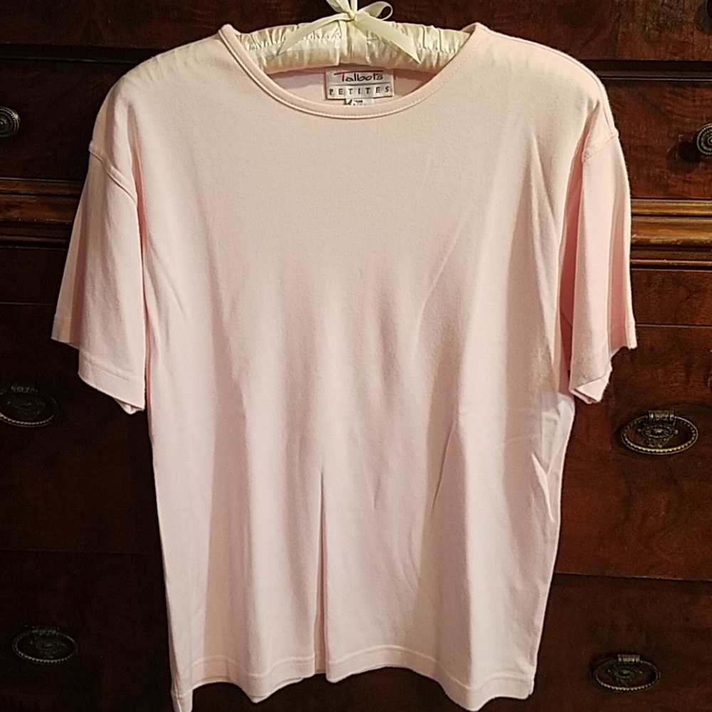 Talbots Petites light pink T-shirt